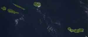 Image Satellite des Açores